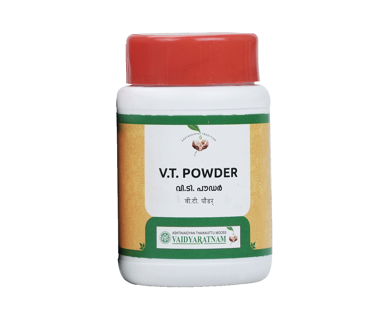 Purchase V.T. Powder 50 GM Online- Vaidyaratnam Store