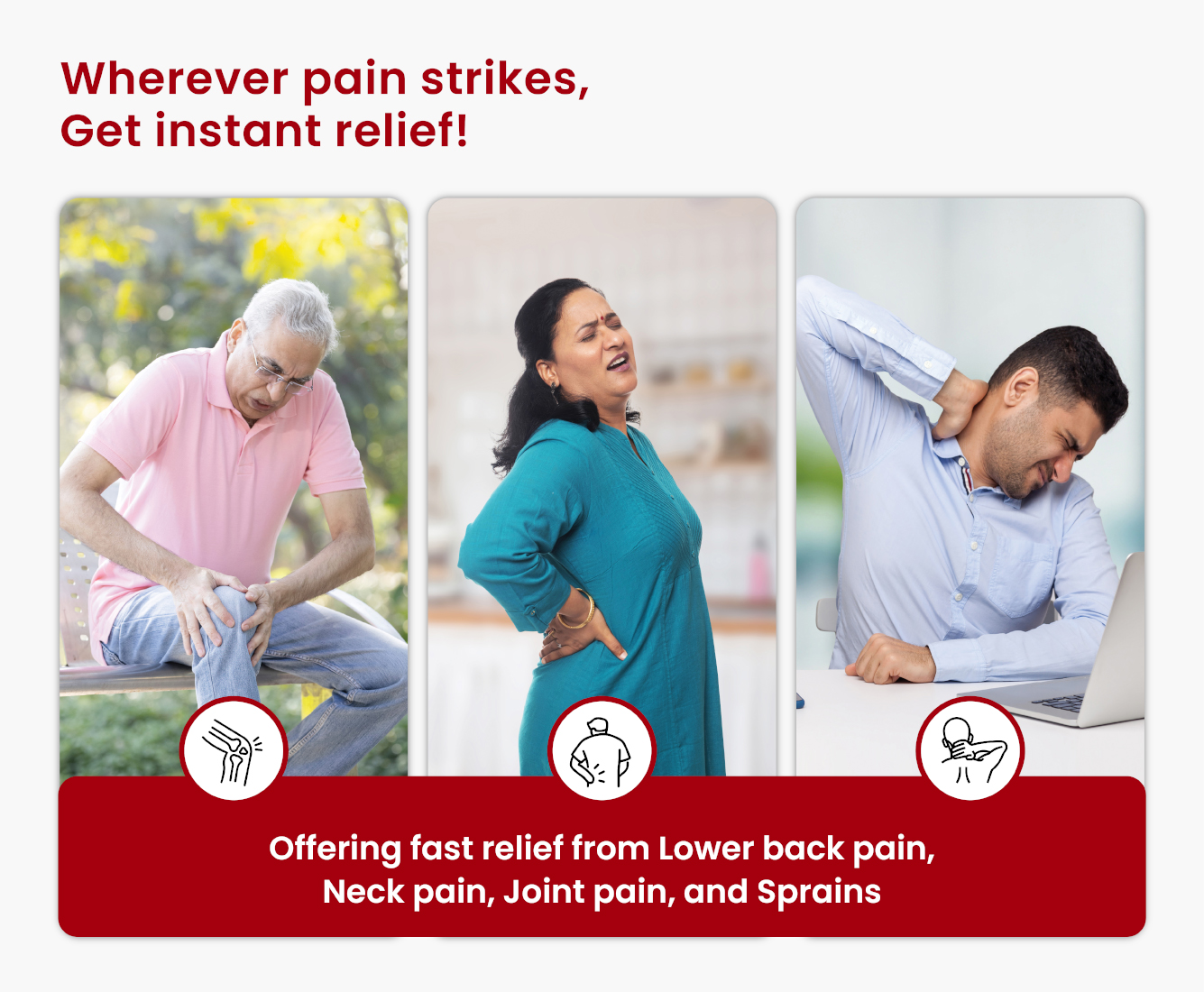 Effective pain relief spray by Vaidyaratnam for quick muscle recovery