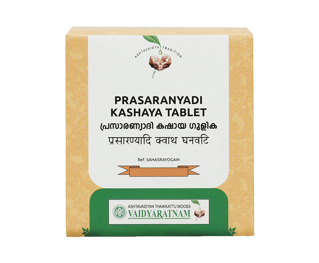 Buy Prasaranyadi Kashayam Gulika Tablet 100 NOS - Vaidyaratnam