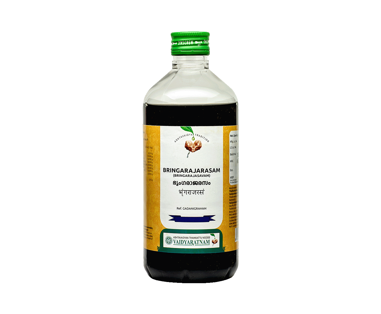 Bhringarajarasam 450ML for Aphrodisiac in sexual debility