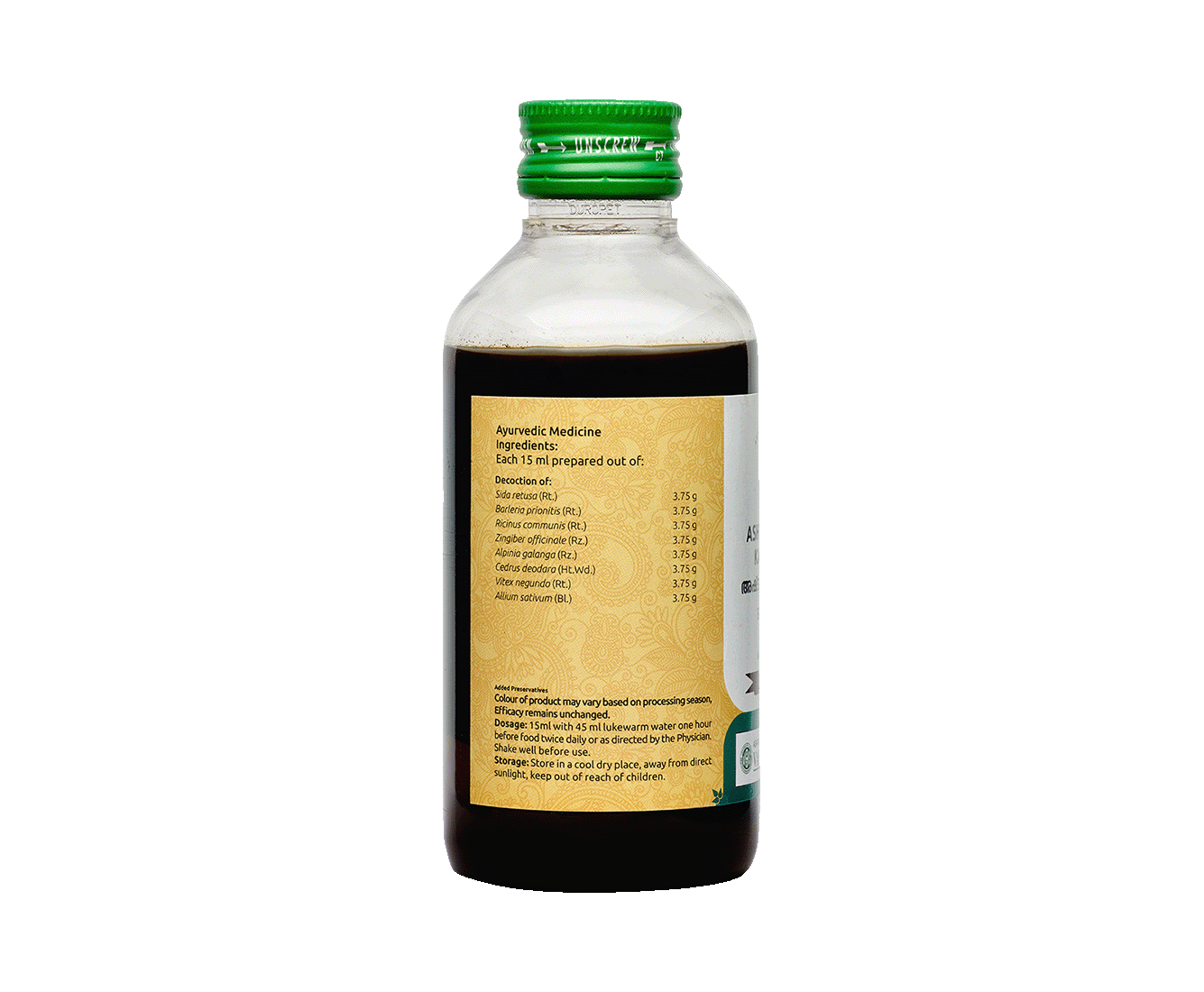Ashtavargam Kashayam 200 ML for All types of Rheumatic disorders